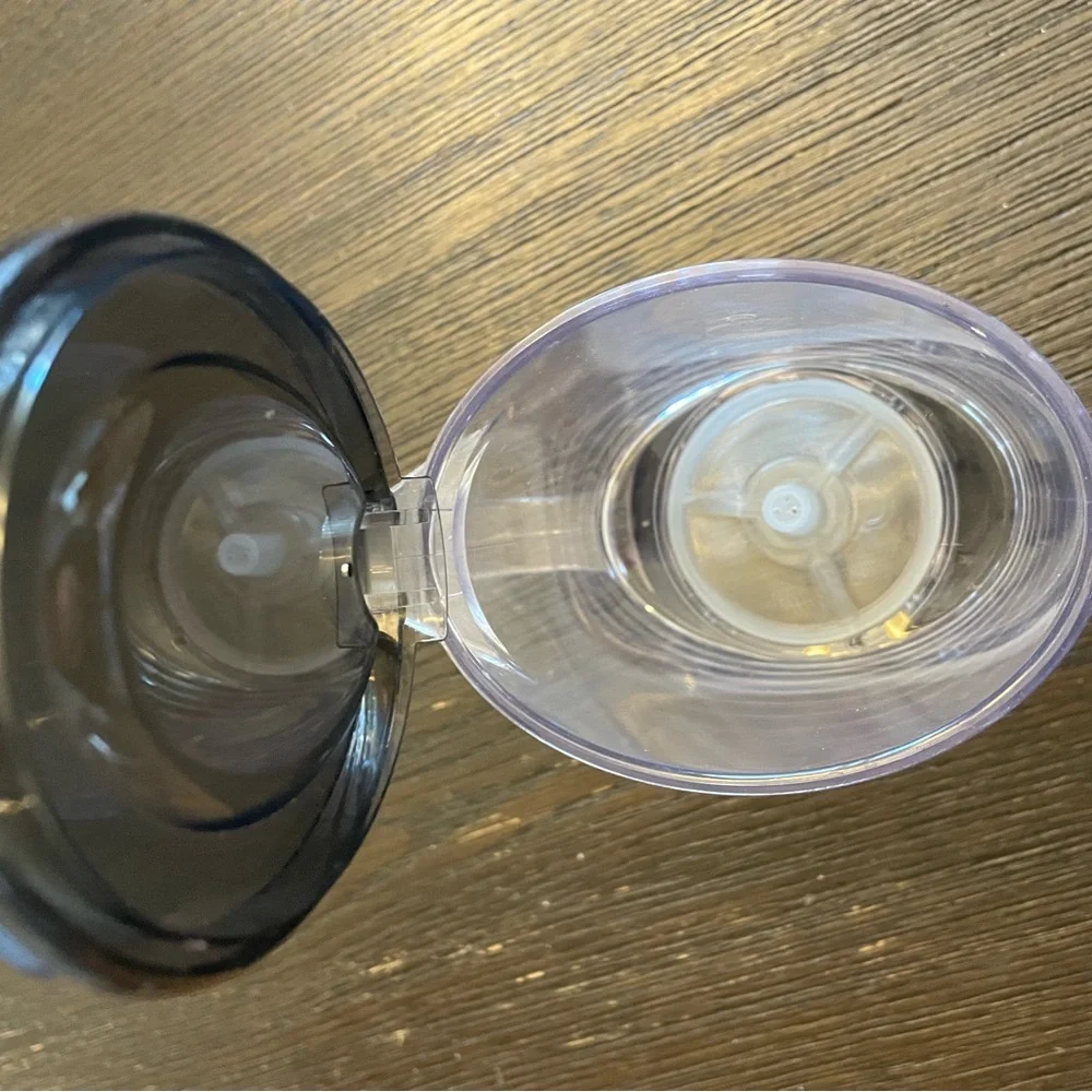 Teavana Clear Plastic Tea Press Mug with Handle and Infuser